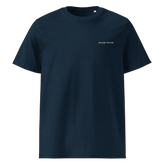 French Riviera Heavyweight T-Shirt Navy Front